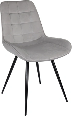 Стул Бюрократ CH-K2, обивка: ткань, цвет: светло-серый, каркас: металл (ch-k2_1/hl09)