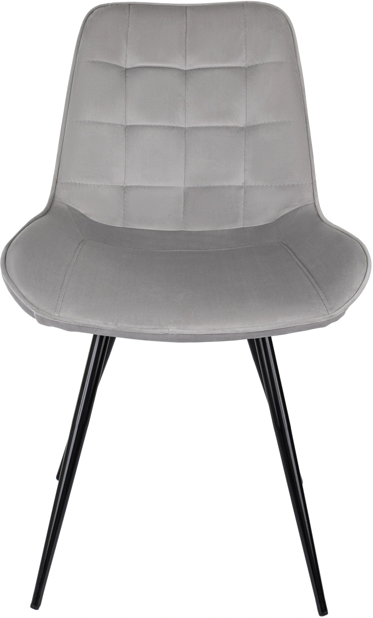 Стул Бюрократ CH-K2, обивка: ткань, цвет: светло-серый, каркас: металл (ch-k2_1/hl09) от магазина Buro.store