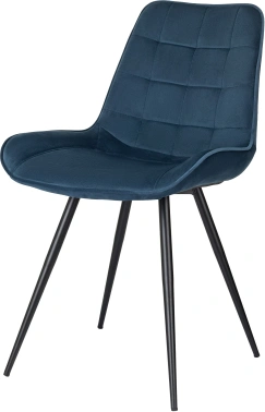 Стул Бюрократ CH-K2, обивка: ткань, цвет: синий, каркас: металл (ch-k2_1/hl58)