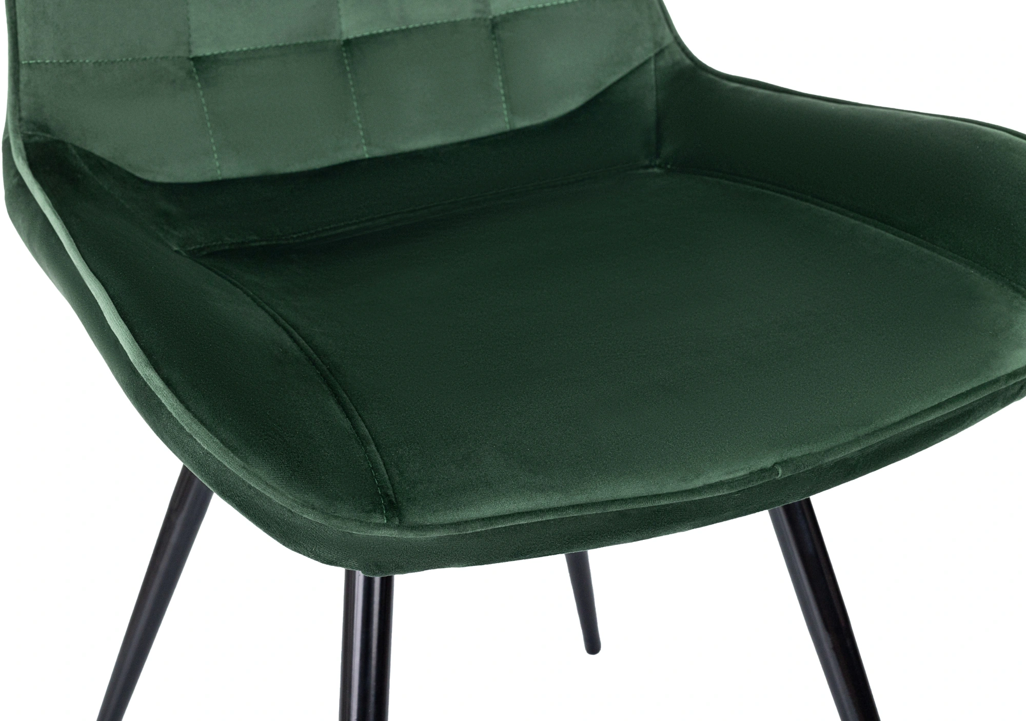 Стул Бюрократ CH-K2, обивка: ткань, цвет: зеленый, каркас: металл (ch-k2_1/hl30) от магазина Buro.store