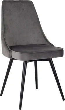 Стул Бюрократ CH-K4_SP, обивка: ткань, цвет: темно-серый, каркас: металл (ch-k4_1/sp/hl18)