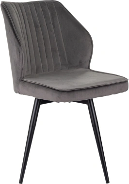 Стул Бюрократ CH-K5_SP, обивка: ткань, цвет: темно-серый, каркас: металл (ch-k5_1/sp/hl18)