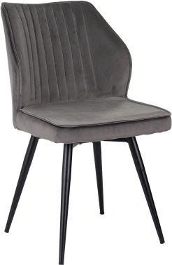 Стул Бюрократ CH-K5_SP_2, обивка: ткань, цвет: темно-серый, каркас: металл (ch-k5_1/sp/hl18_2)