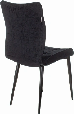 Стул Бюрократ CH-K10, обивка: ткань, цвет: черный, каркас: металл (ch-k10_1/lt20)