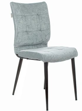 Стул Бюрократ CH-K10, обивка: ткань, цвет: серо-голубой, каркас: металл (ch-k10_1/lt28)