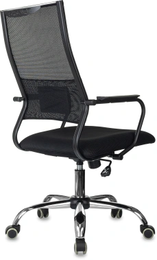 Кресло руководителя Бюрократ CH Balance SL, обивка: сетка/ткань, цвет: черный (CH BALANCE SL B)