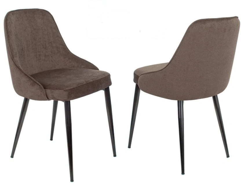 Стул Бюрократ CH-K3_2, обивка: ткань, цвет: коричневый, каркас: металл (ch-k3_1/lt10_2) от магазина Buro.store