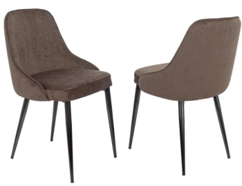 Стул Бюрократ CH-K3_2, обивка: ткань, цвет: коричневый, каркас: металл (ch-k3_1/lt10_2)