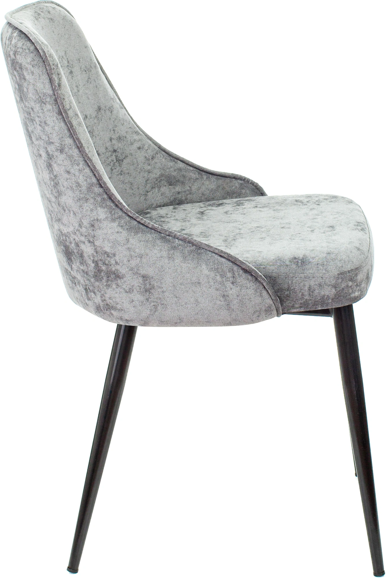 Стул Бюрократ CH-K3_2, обивка: ткань, цвет: серый, каркас: металл (ch-k3_1/lt19_2) от магазина Buro.store