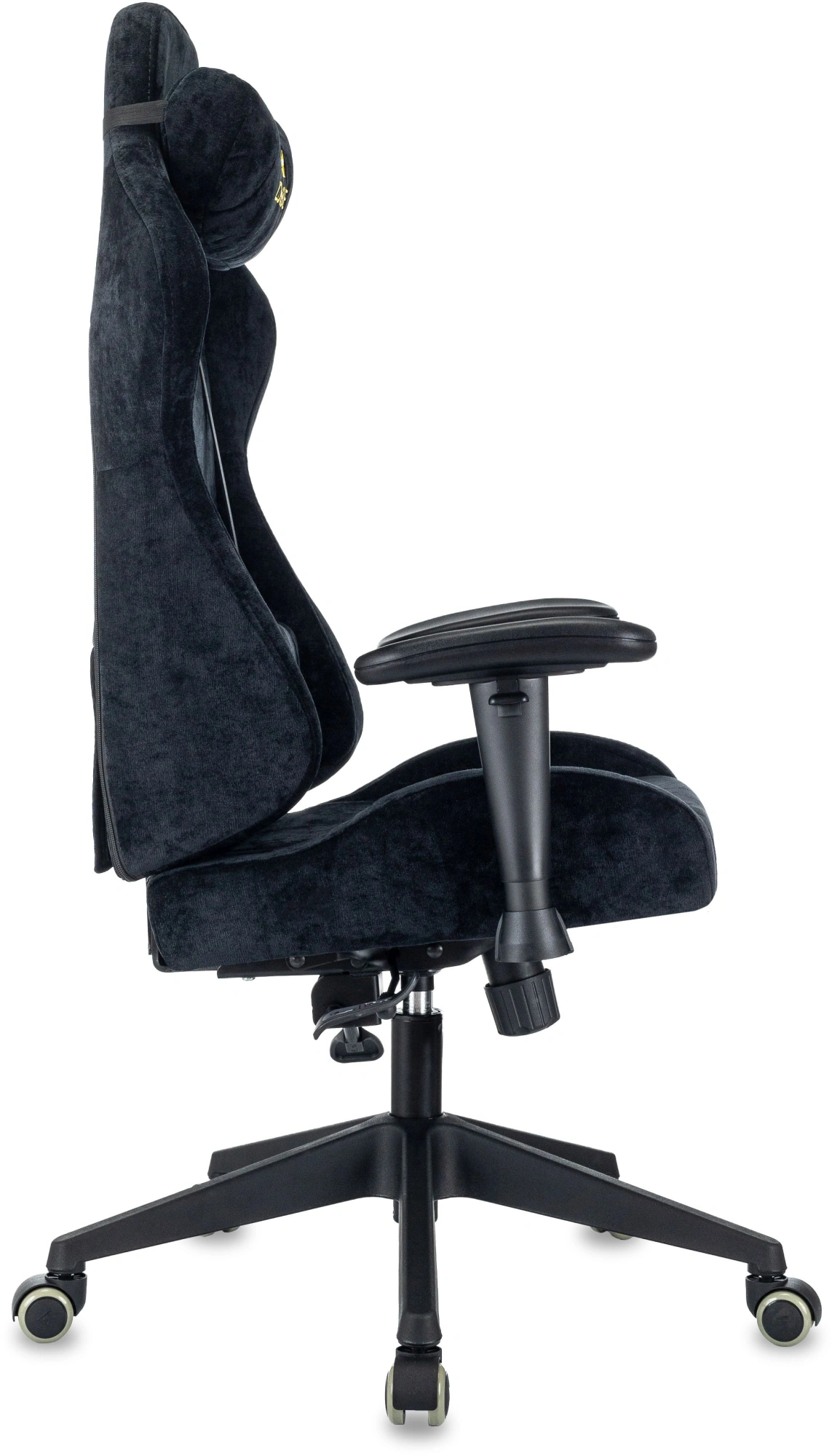 Кресло игровое Zombie 51, обивка: ткань, цвет: черный (ZOMBIE 51 B) от магазина Buro.store