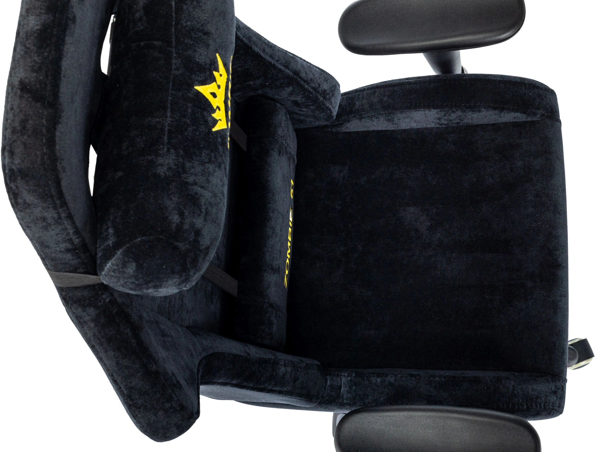 Кресло игровое Zombie 51, обивка: ткань, цвет: черный (ZOMBIE 51 B) от магазина Buro.store