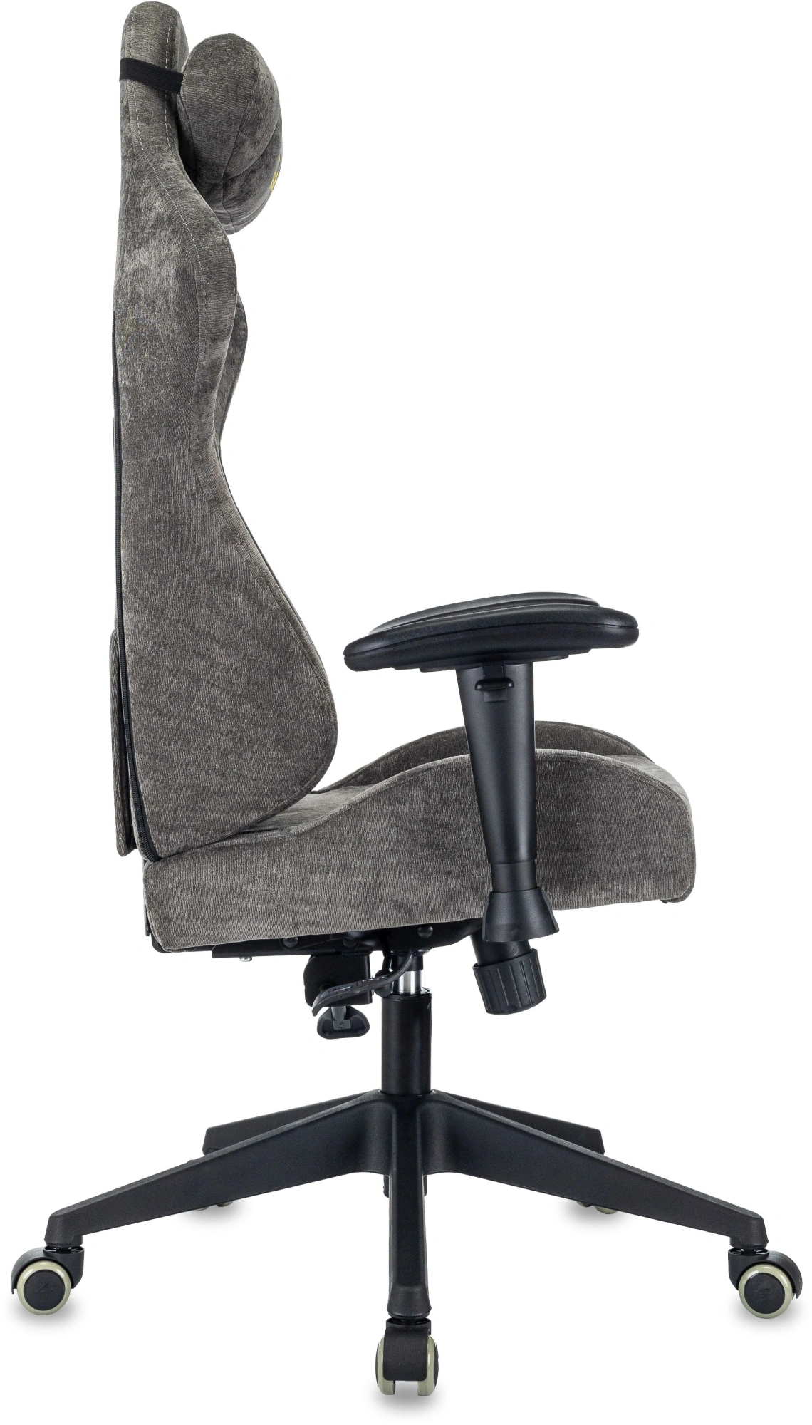 Кресло игровое Zombie 51, обивка: ткань, цвет: серый (ZOMBIE 51 GR) от магазина Buro.store