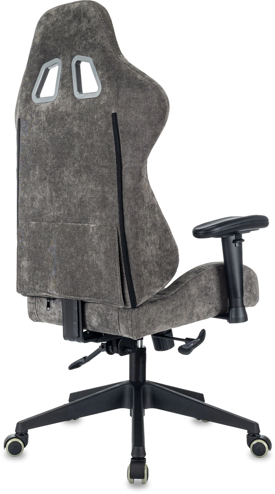 Кресло игровое Zombie 51, обивка: ткань, цвет: серый (ZOMBIE 51 GR) от магазина Buro.store