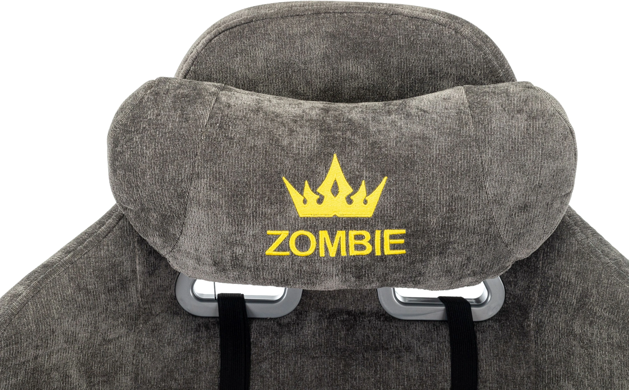 Кресло игровое Zombie 51, обивка: ткань, цвет: серый (ZOMBIE 51 GR) от магазина Buro.store