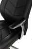 Кресло руководителя Бюрократ _Zen, обивка: кожа, цвет: черный (_ZEN/BLACK)