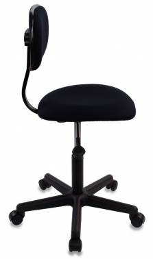 Кресло Бюрократ CH-1201NX, обивка: ткань, цвет: черный (CH-1201NX/BLACK)