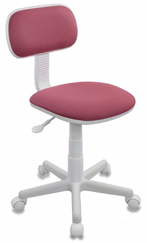 Кресло детское Бюрократ CH-W201NX, обивка: ткань, цвет: розовый 26-31 (CH-W201NX/26-31) от магазина Buro.store