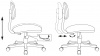 Кресло детское Бюрократ CH-W201NX, обивка: ткань, цвет: бирюзовый 26-30 (CH-W201NX/15-175) от магазина Buro.store