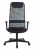 Кресло руководителя Бюрократ KB-8, обивка: сетка/ткань, цвет: черный TW-11 (KB-8/BLACK) от магазина Buro.store