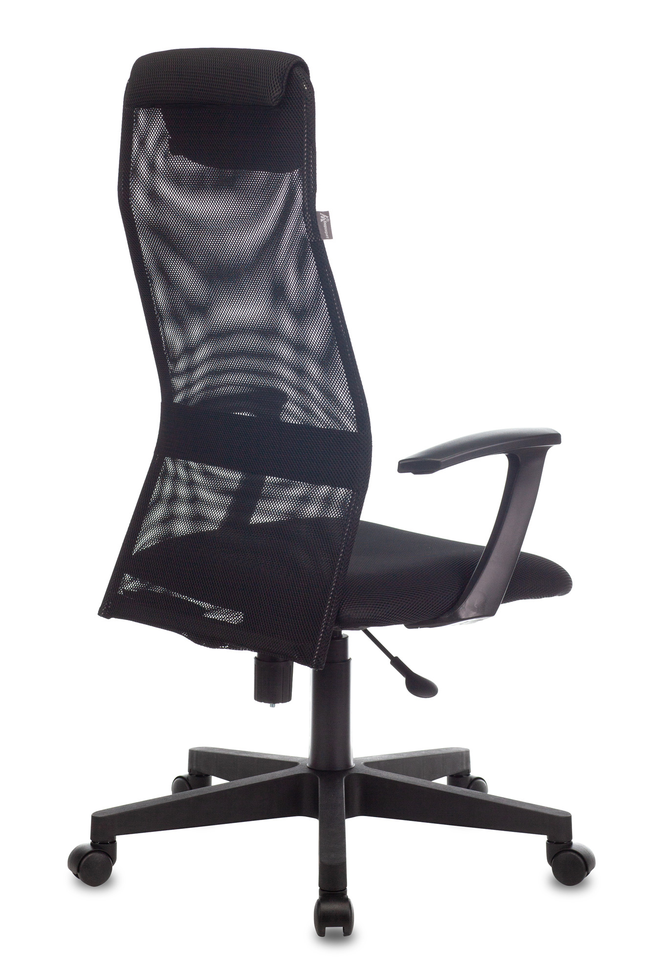 Кресло руководителя Бюрократ KB-8, обивка: сетка/ткань, цвет: черный TW-11 (KB-8/BLACK) от магазина Buro.store
