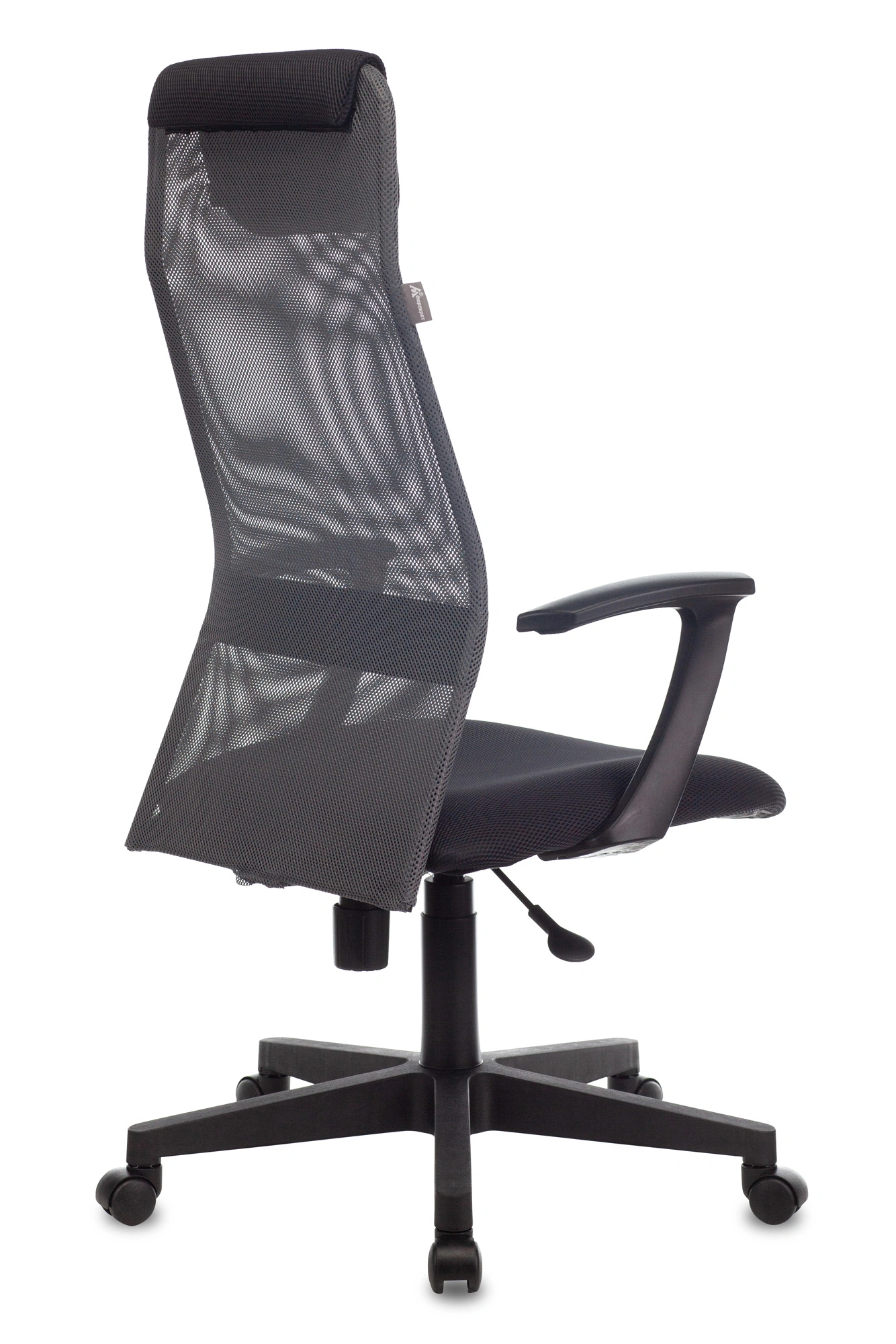 Кресло руководителя Бюрократ KB-8, обивка: сетка/ткань, цвет: темно-серый TW-12 (KB-8/DG/TW-12) от магазина Buro.store