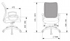 Кресло Бюрократ Ch-599AXSN, обивка: сетка/ткань, цвет: черный/черный TW-11 (CH-599AXSN/TW-11) от магазина Buro.store