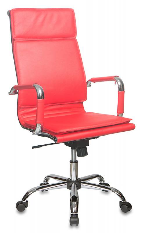 Кресло руководителя Бюрократ CH-993, обивка: эко.кожа, цвет: красный (CH-993/RED) от магазина Buro.store