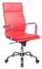 Кресло руководителя Бюрократ CH-993, обивка: эко.кожа, цвет: красный (CH-993/RED)