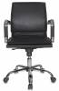 Кресло руководителя Бюрократ Ch-993-Low, обивка: эко.кожа, цвет: черный (CH-993-LOW/BLACK) от магазина Buro.store