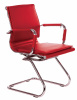 Кресло Бюрократ Ch-993-Low-V, обивка: эко.кожа, цвет: красный (CH-993-LOW-V/RED)