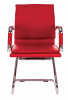 Кресло Бюрократ Ch-993-Low-V, обивка: эко.кожа, цвет: красный (CH-993-LOW-V/RED)