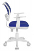 Кресло детское Бюрократ Ch-W797, обивка: сетка/ткань, цвет: синий/синий TW-10 (CH-W797/BL/TW-10) от магазина Buro.store