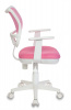 Кресло детское Бюрократ Ch-W797, обивка: сетка/ткань, цвет: розовый/розовый TW-13A (CH-W797/PK/TW-13A)