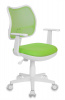 Кресло детское Бюрократ Ch-W797, обивка: сетка/ткань, цвет: салатовый/салатовый TW-18 (CH-W797/SD/TW-18) от магазина Buro.store