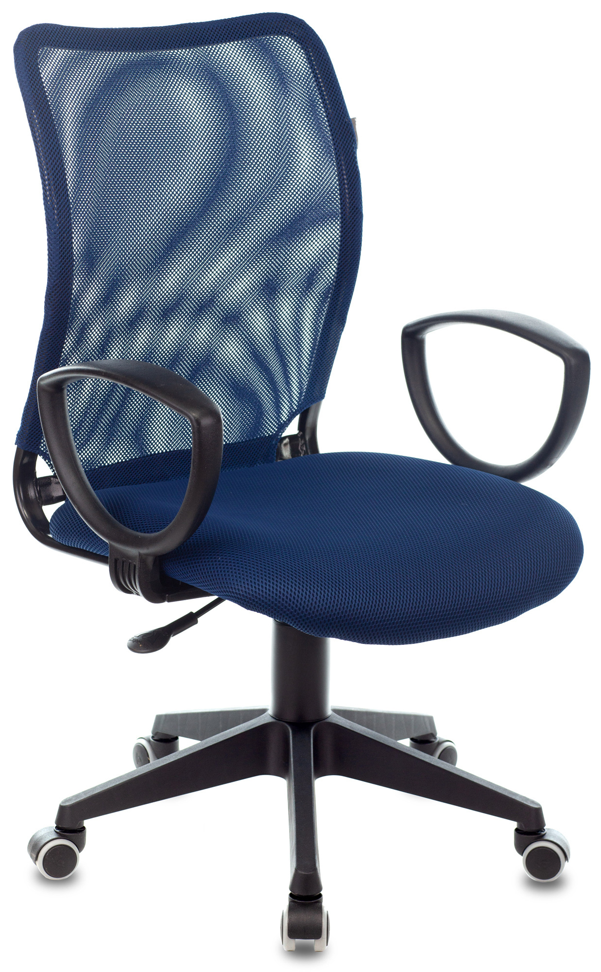 Кресло Бюрократ CH-599AXSN, обивка: ткань, цвет: темно-синий/темно-синий TW-10N (CH-599/DB/TW-10N) от магазина Buro.store