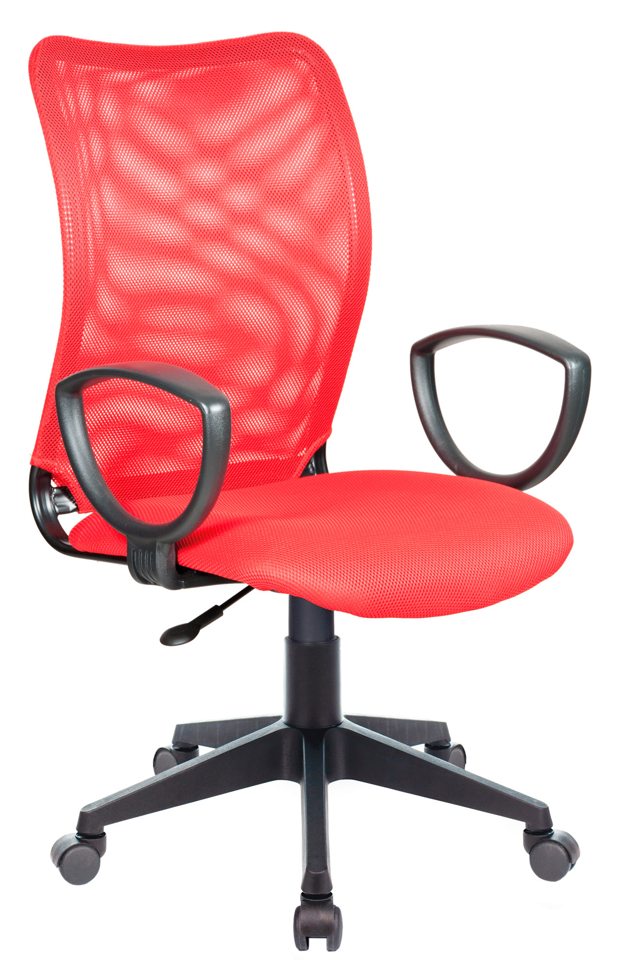 Кресло Бюрократ CH-599AXSN, обивка: сетка/ткань, цвет: красный/красный TW-97N (CH-599/R/TW-97N) от магазина Buro.store