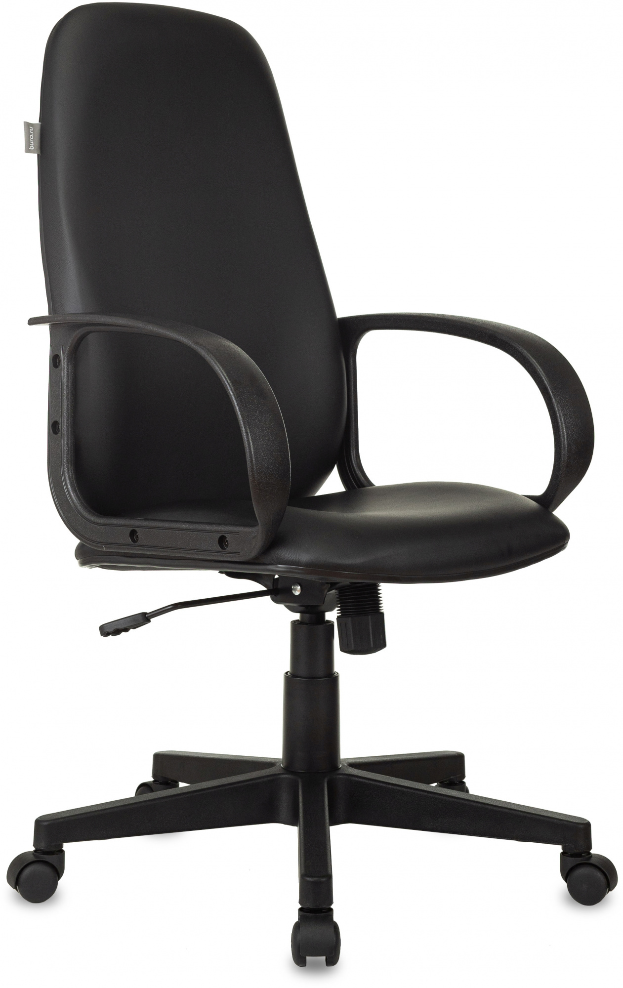 Кресло руководителя Бюрократ CH-808AXSN, обивка: эко.кожа, цвет: черный Or-16 (CH-808AXSN/OR-16) от магазина Buro.store