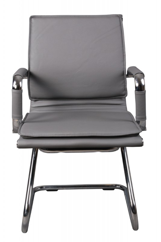 Кресло Бюрократ CH-993-Low-V, обивка: эко.кожа, цвет: серый (CH-993-LOW-V/GREY) от магазина Buro.store