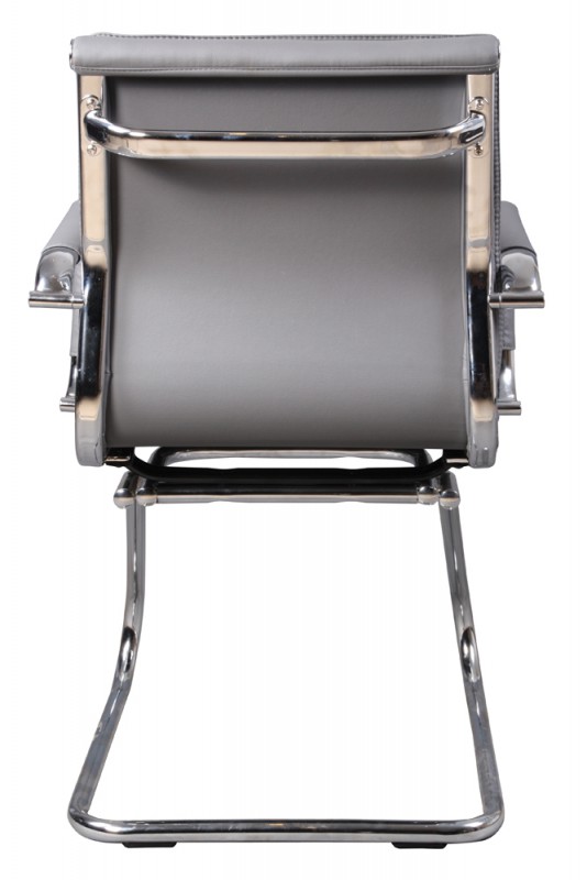 Кресло Бюрократ CH-993-Low-V, обивка: эко.кожа, цвет: серый (CH-993-LOW-V/GREY) от магазина Buro.store