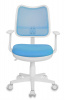 Кресло детское Бюрократ CH-W797, обивка: сетка/ткань, цвет: голубой/голубой TW-55 (CH-W797/LB/TW-55) от магазина Buro.store