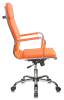 Кресло руководителя Бюрократ CH-993, обивка: эко.кожа, цвет: оранжевый (CH-993/ORANGE)