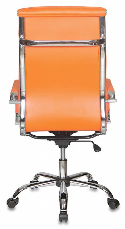 Кресло руководителя Бюрократ CH-993, обивка: эко.кожа, цвет: оранжевый (CH-993/ORANGE) от магазина Buro.store