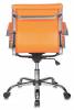 Кресло руководителя Бюрократ CH-993-Low, обивка: эко.кожа, цвет: оранжевый (CH-993-LOW/ORANGE) от магазина Buro.store