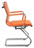 Кресло Бюрократ CH-993-Low-V, обивка: эко.кожа, цвет: оранжевый (CH-993-LOW-V/ORANGE)