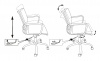 Кресло руководителя Бюрократ CH-993-Low, обивка: сетка, цвет: черный M01 (CH-993-LOW/M01) от магазина Buro.store
